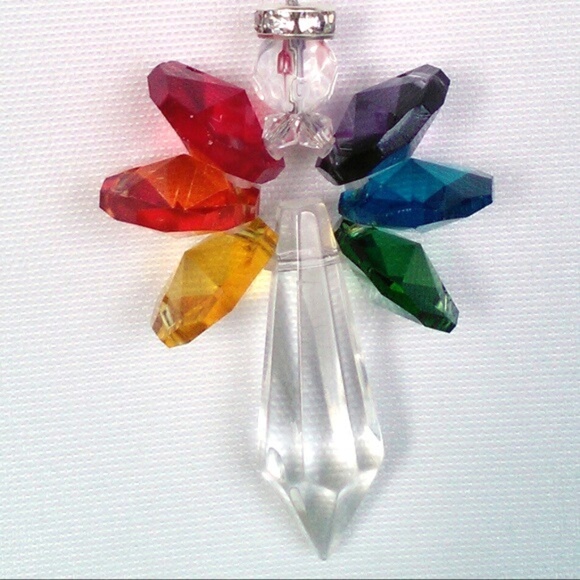 Handmade Other - Handmade Crystal Angel Rainbow Maker Sun Catcher